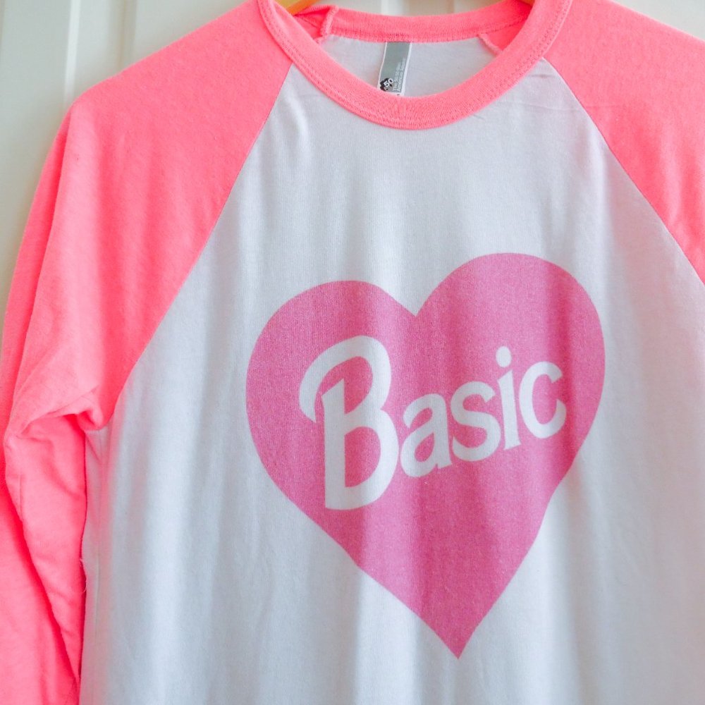 Barbie Baseball Raglan Tee - Picture 4 of 5